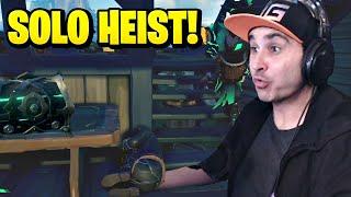 Summit1g SOLO STEALS ATHENA CHEST HEIST  Sea of Thieves