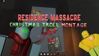 Residence Massacre - Evil Krampus trolls 90+ Players MONTAGE  CHRISTMAS 