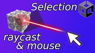 How to Raycast using mouse  #UnityIn60Sec