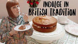 Indulge in British Tradition THE CLASSIC VICTORIA SPONGE CAKE