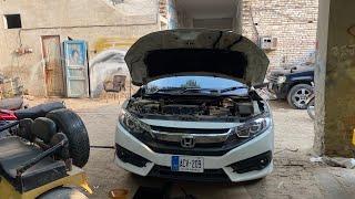 Honda civic engine oil change