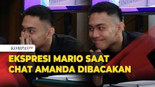 Mario Dandy Senyum Saat Chat Amanda Gue Masih Sayang Sama Lo Dibacakan