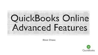 QuickBooks Online Advanced Features