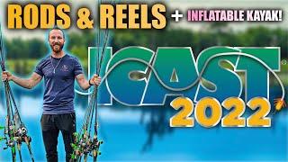 iCast 2022 New Rods & Reels + *Texas Rig Tips* fishing knots & Inflatable Kayak