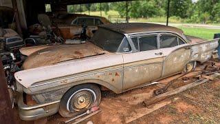 Huge Forgotten Car Collection Found Bought in 1972... Parked in 1976    Abandoned Ford Chevrolet