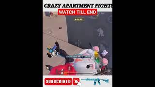 watch till end  Crazy Apartment Fights quick 1v3  bgmi  #bgmishorts #youtubeshorts  #jammugamer