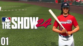 SWITCH HITTING TWO WAY FEMALE CATCHER  MLB The Show 24  Road to the Show  Xbox Series S