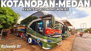 Ep.01  Naik Bus ALS 161 Bumel AVANTE H7 Kotanopan - Medan