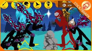 MOD TITAN KAI RIDER MAX ARMY VS MEGA GRIFFON VAMP VS ALL BOSSES  Stick War Legacy Mod  Stick789Apk