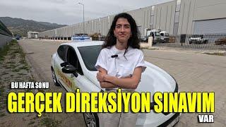 KÜBRA İLE GERÇEK DİREKSİYON SINAVI PROVAMIZI 9. DERSİMİZDE YAPTIK