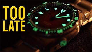 This watch sold out in 20 minutes. Zelos Mako 300m Hammered Orange Review