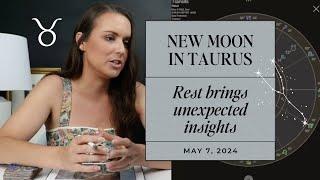 New Moon in Taurus  May 2024 Astrology Horoscope  Rest Brings Unexpected Insights