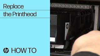 How to Replace the Printhead  HP Printers  HP