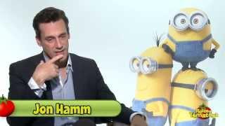 Minions Cast Speaks Minion-ese