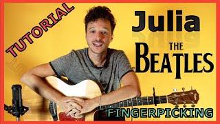 Como Tocar Julia The Beatles - Tutorial Para Guitarra Acústica Fingerpicking