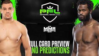 PFL 5 Regular Season Full Card Preview and Predictions