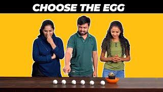 Choose the Egg - Boiled or Raw Egg Challenge  #shorts #waitforit #challenge