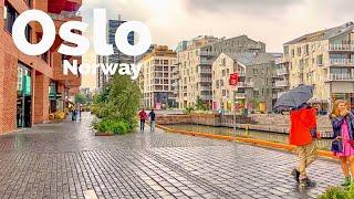 Oslo Norway - Summer Walk 2022 - 4K60fps HDR - Walking Tour