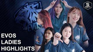 EVOS Ladies Highlights - Engga kalah SANGAR dengan tim EVOS cowo  Sports Pilihan Indonesia
