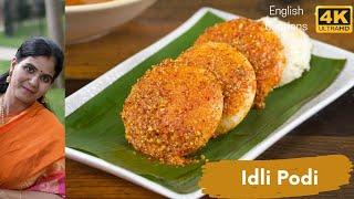 Idli Podi Recipe  Idli Milagai Podi Recipe  Gunpowder Recipe