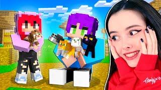 МЫ завели КОТЯТ  МОЯ Девушка ИГРАЕТ В MINECRAFT  #28