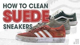 How To Clean Your Suede Sneakers  The BEST Way