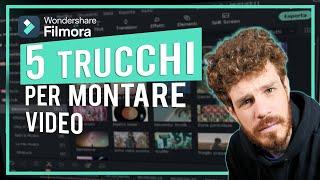  Montare un video su Mac e Windows - Video editing con Filmora 13