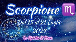 Scorpione ️15 al 21 Luglio 2024 #scorpione #previsionisettimanali #oroscoposcorpione #tarocchiamore