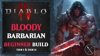 Diablo 4 Barbarian Build - Bleed Barbarian Leveling Build