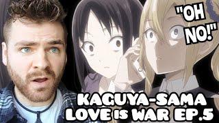 RAP BATTLEI?  Kaguya-Sama Love Is War Episode 5  SEASON 3  New Anime Fan  REACTION