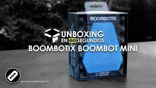 Unboxing en 60 segundos Bocina Boombotix Boombot Mini en Español