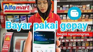 Cara Belanja di Alfamart pakai Gopay