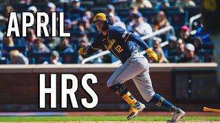 Every Milwaukee Brewers Home Run  April 2024