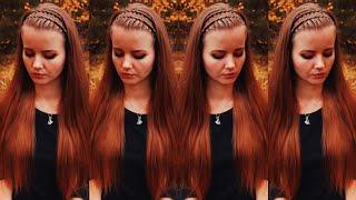 Double Lace Braid Headband Braid  Back to School Hairstyles