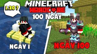 KiraMC Tóm Tắt 100 Ngày Minecraft 1.20 Snapshot Sinh Tồn Siêu Khó  100 Days Hardcore 1.20