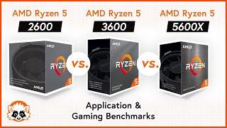 Time to upgrade? AMD Ryzen 5 2600 vs. 3600 vs. 5600X - Whats the best AMD budget CPU in 2021?