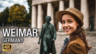 WEIMAR   Germany - Walking Tour 4K UHD