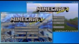 Как изменить фоновое изображение и плавающую надпись в стартовом меню minecraft.