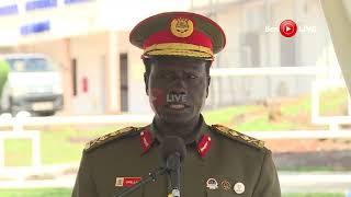 Maj Gen Francis Okello-Commandant of the National Defence College NDC- Uganda hails Gen Museveni