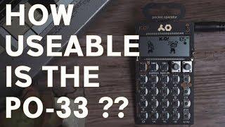 Pocket Operator Only Challenge  PO-33 K.O How to Make A Song