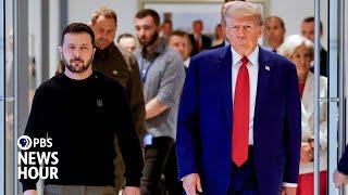 Zelenskyy visits Trump as election holds high stakes for Ukraines future