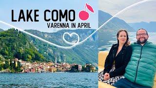 LAKE COMO in April  Italy Varenna Bellagio Menaggio  Cherry Adventures