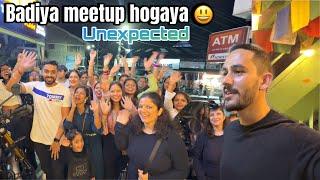 Ajj Manali ma apna badiya meetup hogaya  Itne log milne agaye 