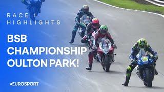 Dramatic Opening Race   Race 1 Bennetts British Superbike Championship Highlights