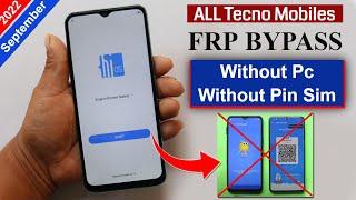 All Tecno Android 11  12 Frp BypassRemove Google Account Lock Without Pc New Method 2022 Sept.