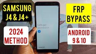 Samsung J4 J4+ J415 J400 Frp Bypass Android 9 10  Samsung J4+ Google Account Lock Remove 2024