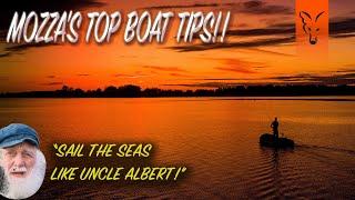 Mozzas Top Carp Fishing Boat Tips 