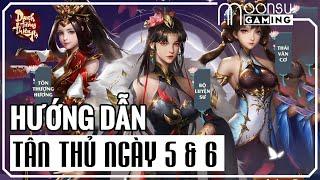 Tân Thủ Ngày 5 và 6 game Danh Tướng Thiên Hạ - MoonSu