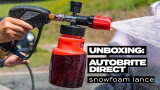 Unboxing Autobrite Direct NEW Snow Foam Lance