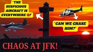 69 years old pilot goes rogue at JFK intercepted by NYPD  PART 2 #atc